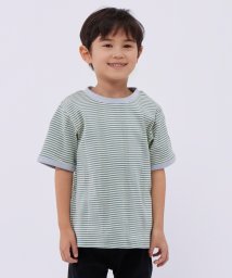 SHIPS Colors  KIDS(シップスカラーズ　キッズ)/【SHIPS Colors別注】Miller:ボーダー Tシャツ セット(100~130cm)/レッド