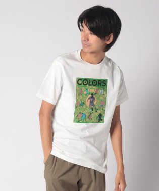 BENETTON (mens)/コットンフロントプリント半袖Tシャツ・カットソー/504972159