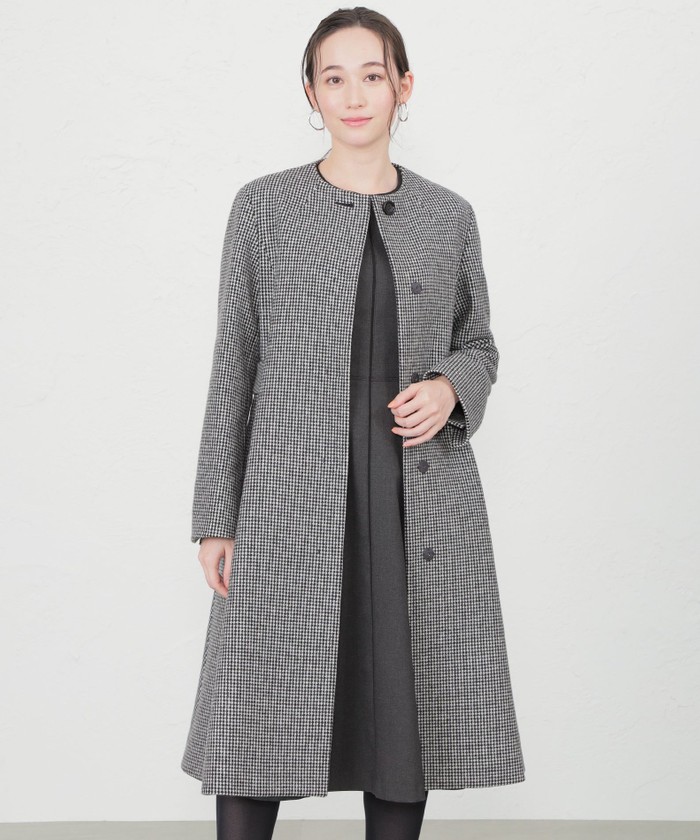 アマカ　コート 楽天市場】【SALE／20%OFF】【STORY掲載】ステンカラーリバー