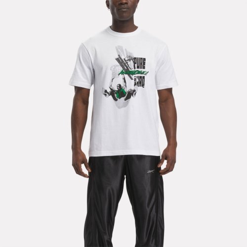 Reebok(リーボック)/バスケットボール グラフィック Tシャツ / BB SHAQ GRAPHIC TEE /ホワイト