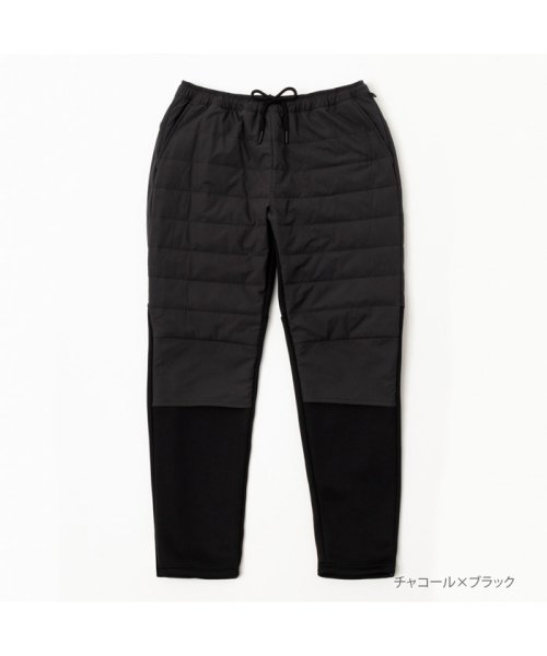 MAC HOUSE(men)(マックハウス（メンズ）)/NAVY ネイビー 温℃ インサレーションパンツ 333103MH/チャコール×ブラック