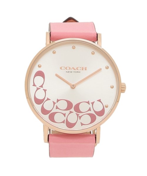コーチ 時計 ペリー クォーツ ピンク レディース COACH 14504135 