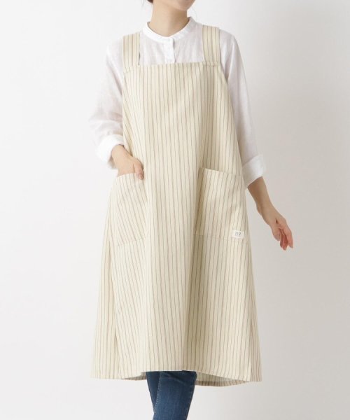 ２１２ＫＩＴＣＨＥＮ　ＳＴＯＲＥ(212キッチンストア)/Simple Stripe フルエプロン BE  ＜212Kオリジナル＞/その他