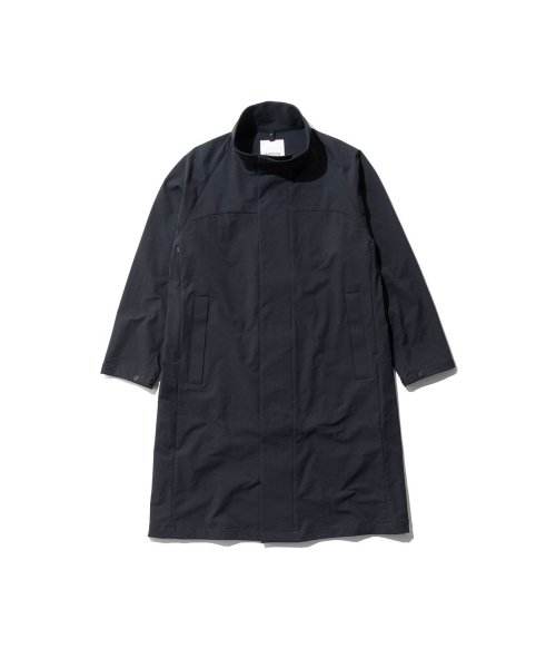 アントラック コート アウター ジャケット ロングコート 秋 冬 UNTRACK 上着 黒 大きいサイズ 撥水 ストレッチ性 薄手 防寒 60071 ×1└ 内蔵　ポケット