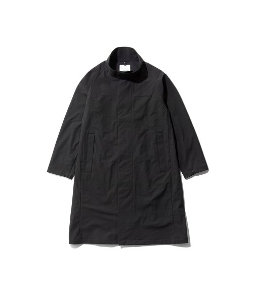 アントラック コート アウター ジャケット ロングコート 秋 冬 UNTRACK 上着 黒 大きいサイズ 撥水 ストレッチ性 薄手 防寒 60071 ×1└ 内蔵　ポケット