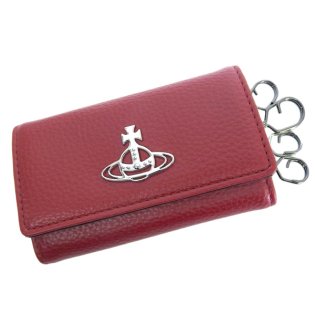 Vivienne Westwood/Vivienne Westwood ヴィヴィアンウエストウッド RE－VEGAN GRAIN KEY CASE ヴィーガン グレインレザー キーケース 4連/505760070