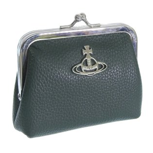 Vivienne Westwood/Vivienne Westwood ヴィヴィアンウエストウッド RE－VEGAN GRAIN SMALL FRAME COIN PURSE ヴィーガン グレイン/505760081