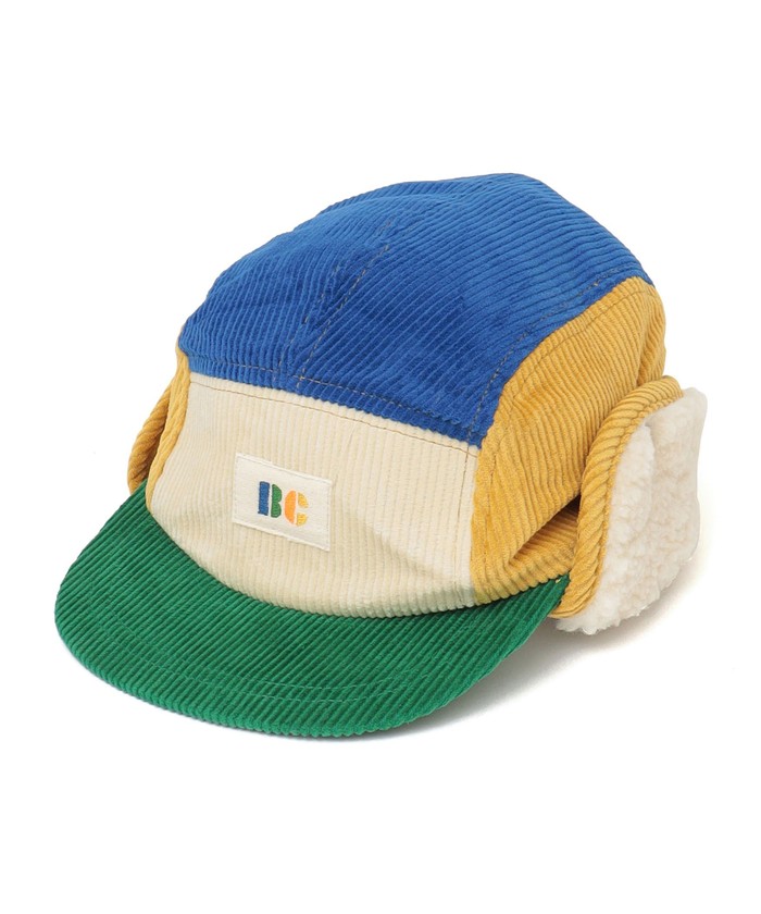 BOBO CHOSES:CORDUROY COLOR BLOCK CAP(505760567) | シップスキッズ