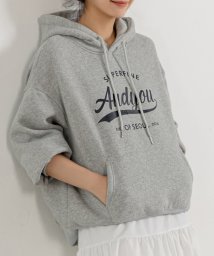 TeddyShop/レディース 裏起毛オーバーシルエットロゴパーカースウェット/505760663