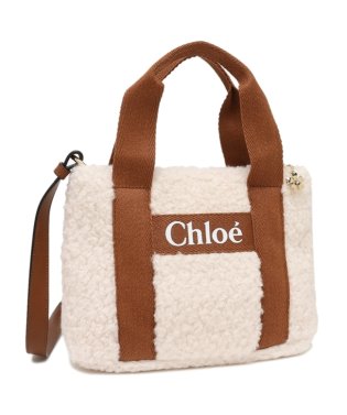 Chloe/クロエ ハンドバッグ ショルダーバッグ キッズ ロゴ オフホワイト ブラウン キッズ CHLOE C10323 148 IVORY 大人も可/505760849