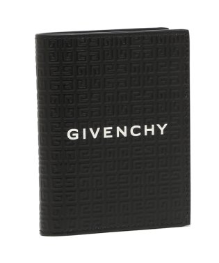 GIVENCHY/ジバンシィ カードケース ブランドロゴ カードホルダー 4Gマイクロレザー ブラック メンズ GIVENCHY BK608MK1LQ 001/505761040