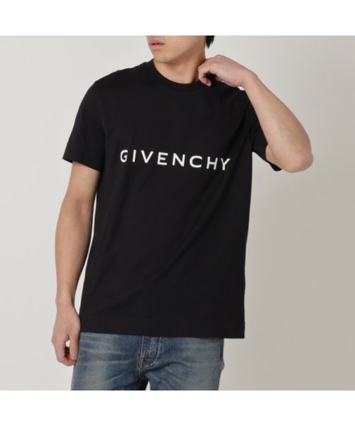 GIVENCHY(ジバンシィ)/ジバンシィ Tシャツ カットソー スリムTシャツ ブラック メンズ GIVENCHY BM716G3YAC 001/その他