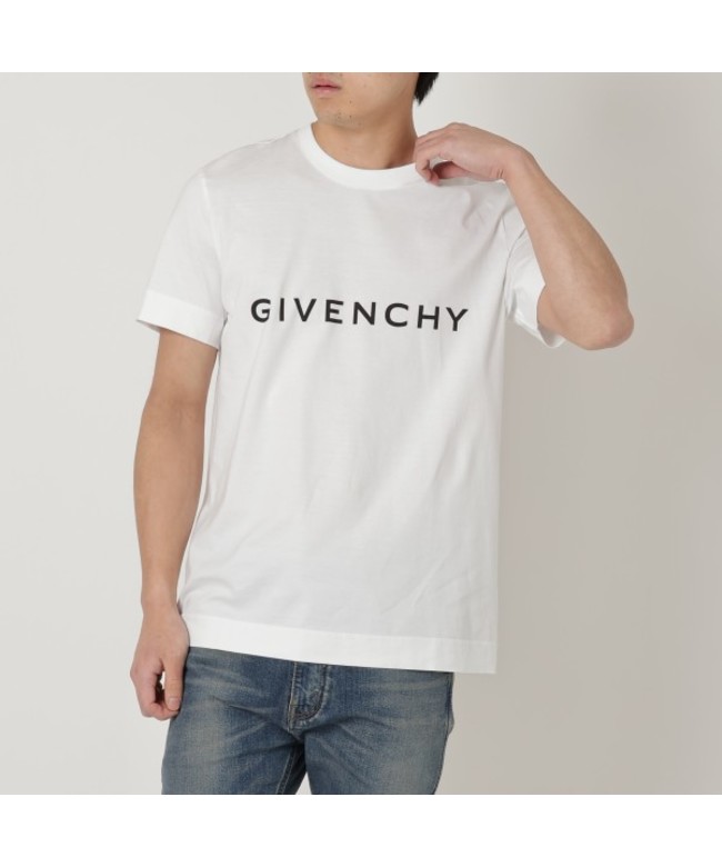 セール】ジバンシィ Tシャツ カットソー ブランドロゴ アーキタイプ オーバーサイズTシャツ 4G ロゴ ホワイト メンズ GIVENCHY  BM716N3YAC 10(505761045) | ジバンシィ(GIVENCHY) - MAGASEEK