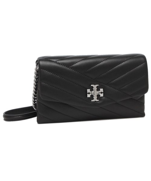 TORY BURCH(トリーバーチ)/トリーバーチ 長財布 キラ チェーンウォレット ブラック ゴールド レディース TORY BURCH 90343 002/その他