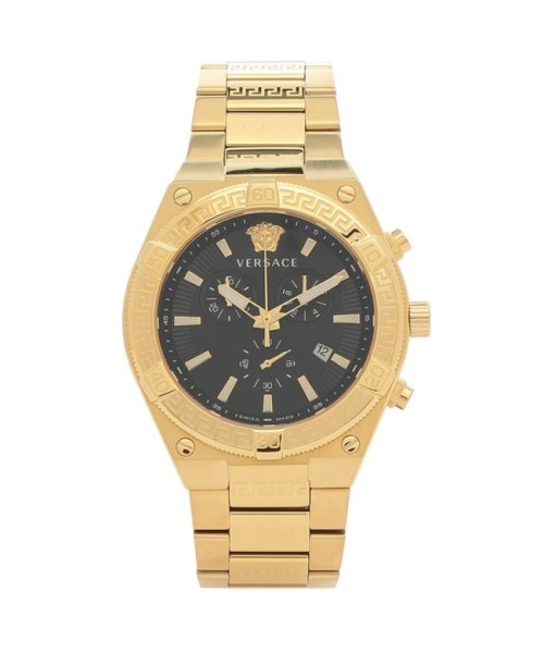 ヴェルサーチ 時計 クォーツ ブラック メンズ VERSACE VESO00922 VERSACE ヴェルサーチ 時計 クォーツ ブラック メンズ