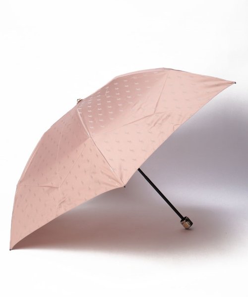POLO RALPH LAUREN(umbrella)(ポロラルフローレン（傘）)/折りたたみ傘　”ポロポニー ジャガード”/ピーチ