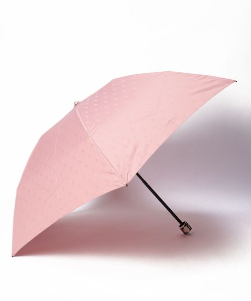 POLO RALPH LAUREN(umbrella)(ポロラルフローレン（傘）)/折りたたみ傘　”ポロポニー ジャガード”/ペールピンク