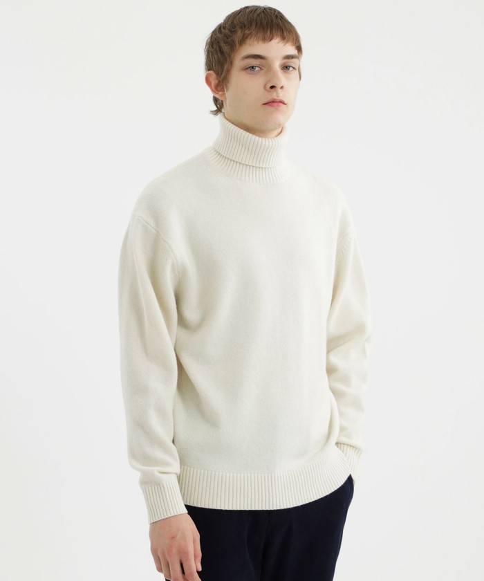 WEB&一部店舗限定】9G天竺 タートルネックニット(505572296)｜HANKYU