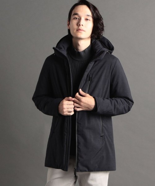 テクニカルダウン フーデッドブルゾン 