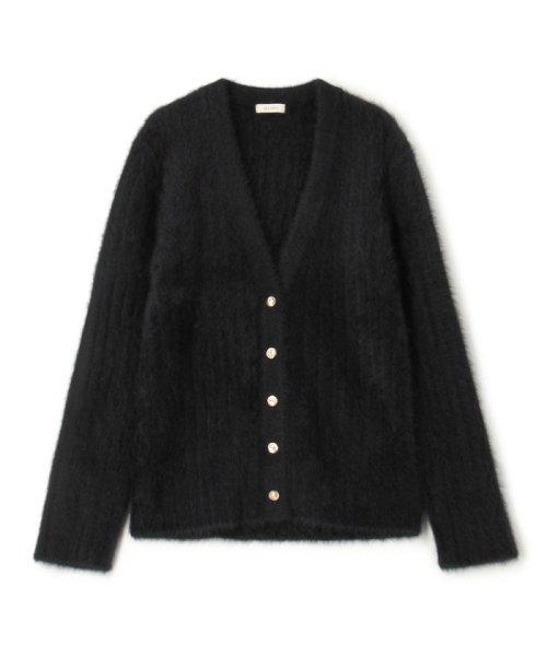 【一部WEB限定】フォックスカシミヤ Vネックカーディガン 