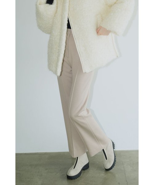 CREASE LINE SLIM PANTS 