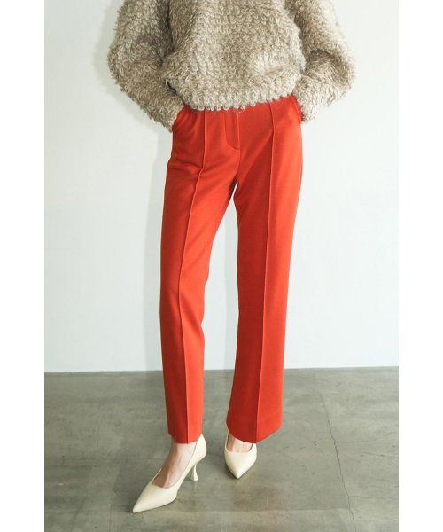 CREASE LINE SLIM PANTS 