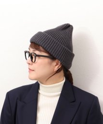 NOLLEY’S(ノーリーズ)/【Stuart Austin/スチュアートオースティン】◇【WEB限定】リブボブキャップ/チャコールグレー