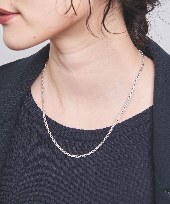 セール】【別注】<PHILIPPE AUDIBERT>JISS チェーンネックレス SLV