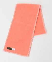 FUSE(フューズ)/【TWEEDMILL（ツイードミル）】Fleece Scarf with blanket stitch/オレンジ