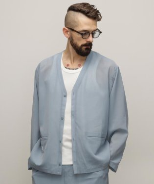 Schott/SLUB CHIFFON CARDIGAN/スラブシフォン カーディガン/505761625