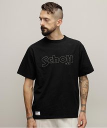 Schott(ショット)/T－SHIRT "BASIC LOGO"/Tシャツ "ベーシックロゴ/ブラック