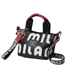 MILA MILAN(ミラミラン)/ミラミラン トートバッグ ハンドバッグ ショルダーバッグ メンズ レディース ブランド ミニ 小さめ mila milan 248701/ブラック