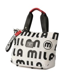 MILA MILAN(ミラミラン)/ミラミラン コスタ トートバッグ メンズ レディース ブランド ファスナー付き A4 mila milan 248702/ホワイト