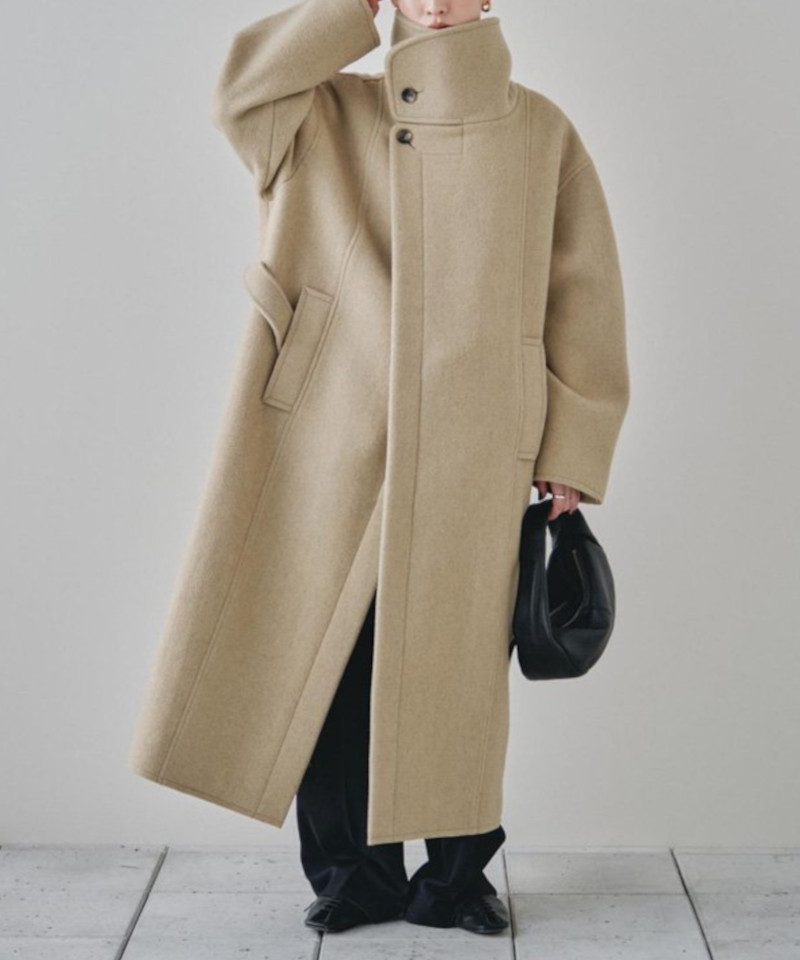 todayful スタンドカラーウールコート 38 TODAYFUL トゥデイフル Standcollar Wool Coat 38 スタンドカラー