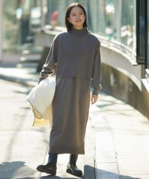 ITEMS URBANRESEARCH(アイテムズ アーバンリサーチ（レディース）)/ニットセットワンピース/MOC