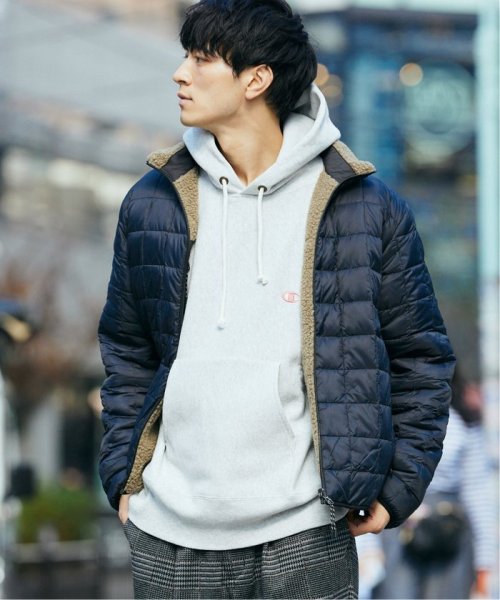 【TAION / タイオン】マウンテンリバーシブル ダウン×ボアジャケット TAION タイオン ファスナーポケットが付いています MOUNTAIN