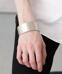 nano・universe/「NU jewelry」ジャーマンシルバーワイドバングル/505685982