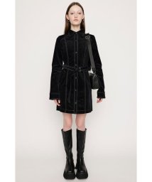 SLY(スライ)/BELTED SH ショートワンピース/BLK