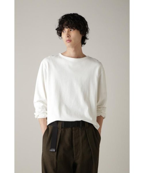 MHL.(エムエイチエル)/DRY COTTON JERSEY/WHITE