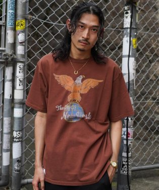 Schott/T－SHIRT "EAGLE GLOBE"/Tシャツ "イーグル グローブ/505763953