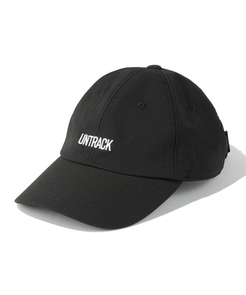 UNTRACK(アントラック)/アントラック キャップ 帽子 メンズ レディース ブランド ロゴ 浅め 撥水 UNTRACK 60091/ブラック