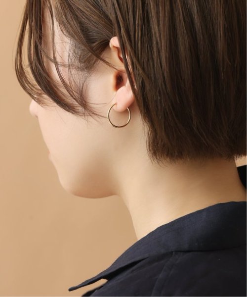 Lilas(リラ)/1.5パイプ2cmルーフピアス K10（両耳）/ゴールド