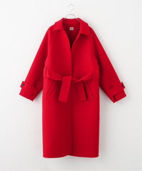 JOURNAL STANDARD(ジャーナルスタンダード)/【POSTELEGANT/ポステレガント】 Wool Rever Raglan Coat/レッド