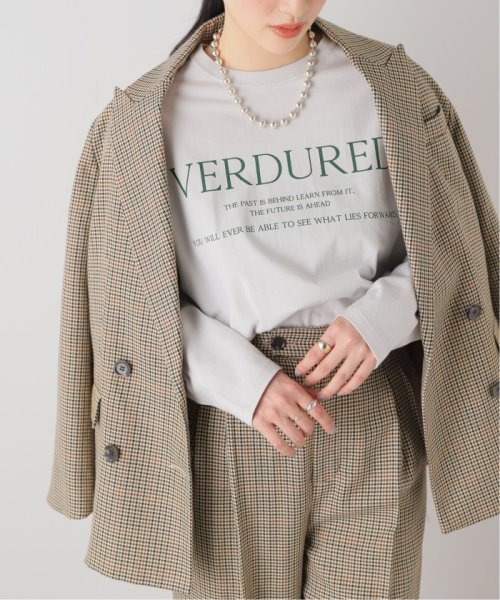 JOURNAL STANDARD relume(ジャーナルスタンダード　レリューム)/ロゴロングスリーブT‘’VERDURED‘’/グレーA