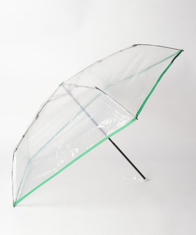 透明折りたたみ傘　”クリアオーロラ”