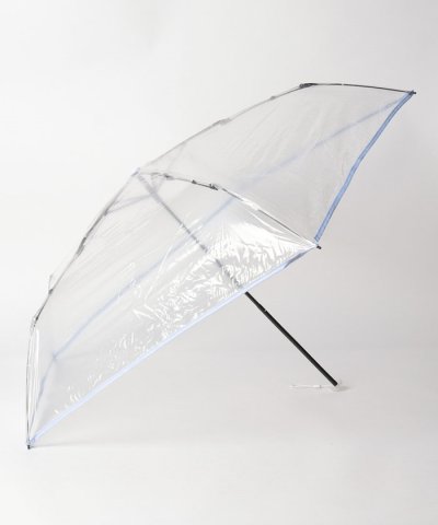 透明折りたたみ傘　”クリアオーロラ”