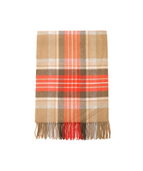 【日本正規品】ジョンストンズ オブ エルガン ストール Johnstons of Elgin タータンチェックストール カシミヤ100％ 大判 WA000056 