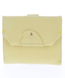 LANVIN en Bleu(BAG)(ランバンオンブルー（バッグ）)/ルイーズ 二つ折り財布/スモーキーイエロー