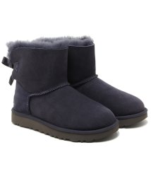 UGG/アグ ブーツ ミニ ベイリー ボウ ムートンブーツ ブルー ネイビー レディース UGG 1016501 EVB/505764997