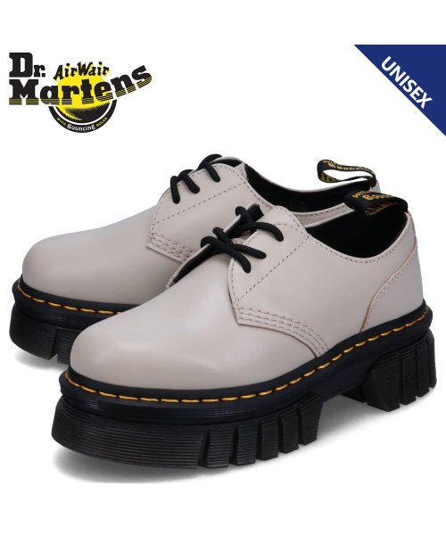 DR.MARTENS(ドクターマーチン)/ドクターマーチン Dr.Martens 3ホール シューズ メンズ レディース 厚底 AUDRICK グレー 27147055/その他